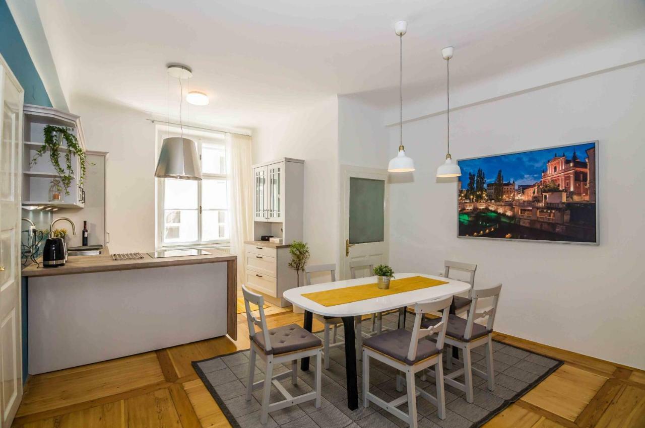 Elegant Central Apartment Любляна Экстерьер фото